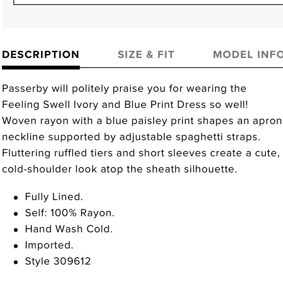 Cold Shoulder Dress - Picture 7 of 7